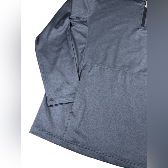 Tommy Bahama Performance Quarter Zip Men’s Large Dark Grey Pullover Activwear - Picture 3 of 11